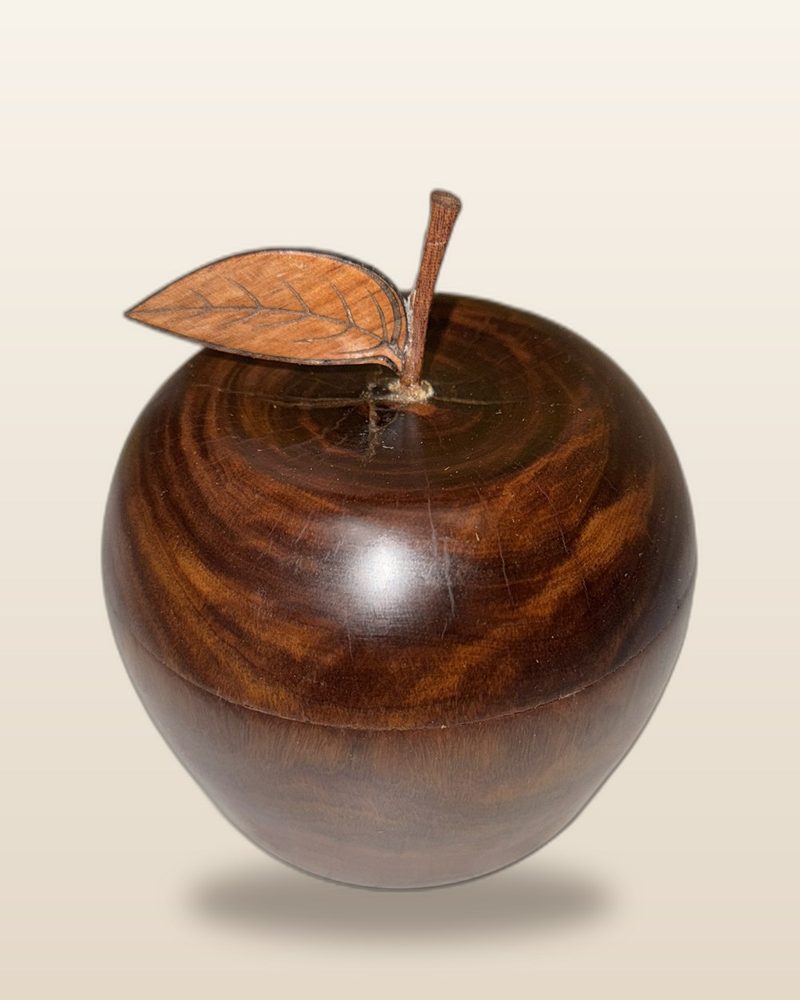 Turned apple